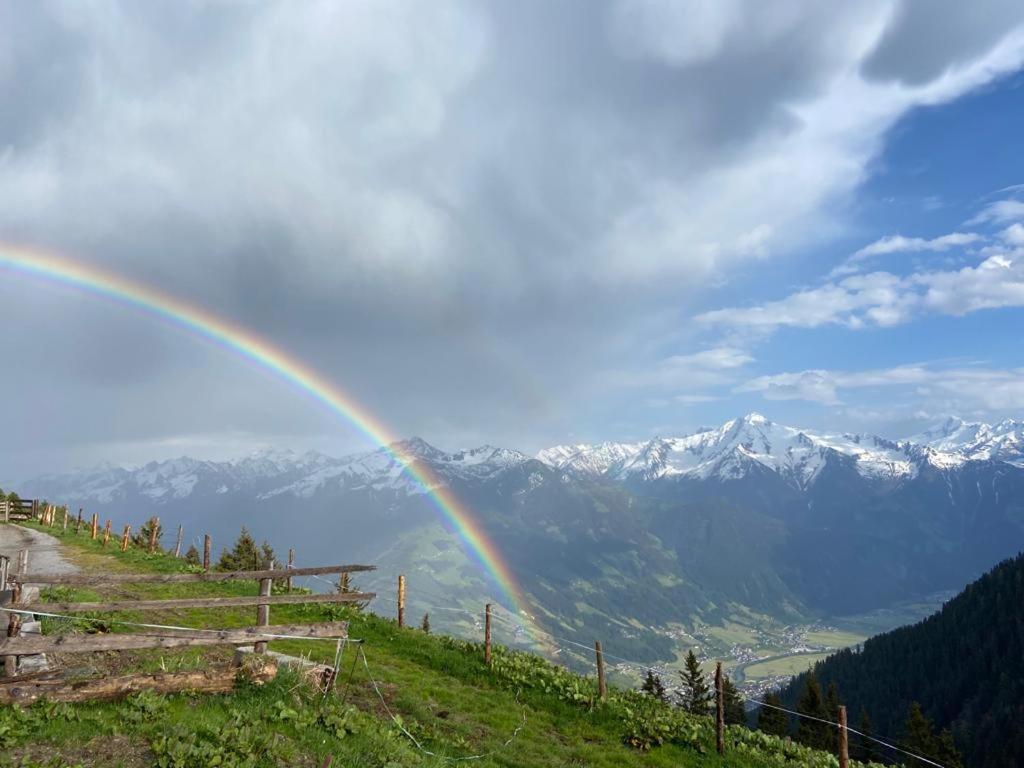Alpengasthof Hirschbichlalm Lägenhet Zellberg Exteriör bild